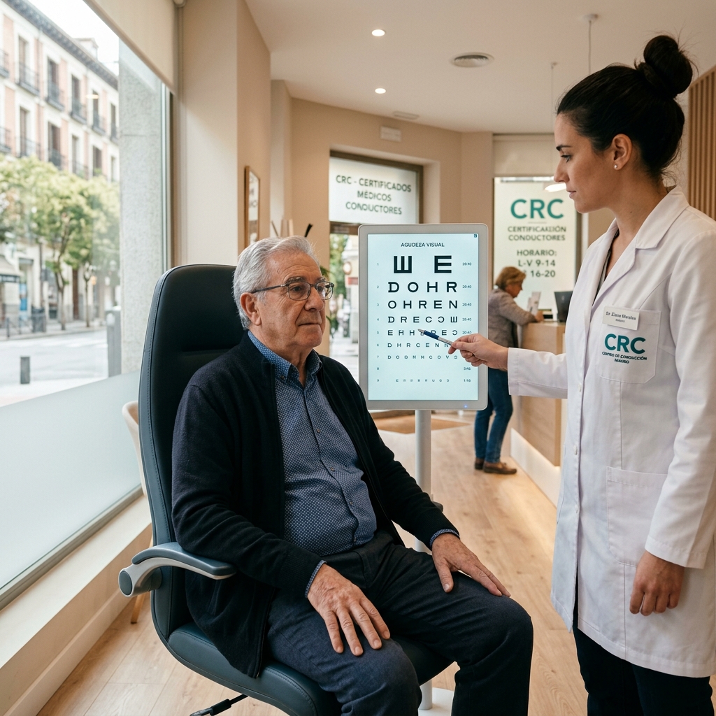 Evaluación oftalmológica en centro médico especializado en España