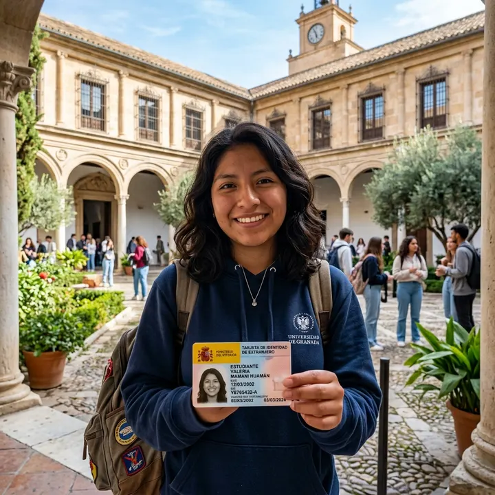 Canje con visado de estudiante